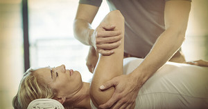 Woman in Physical Therapy